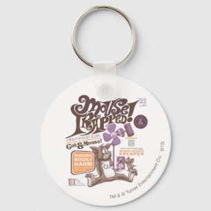 Tom and Jerry Mouse Trapped Key Ring