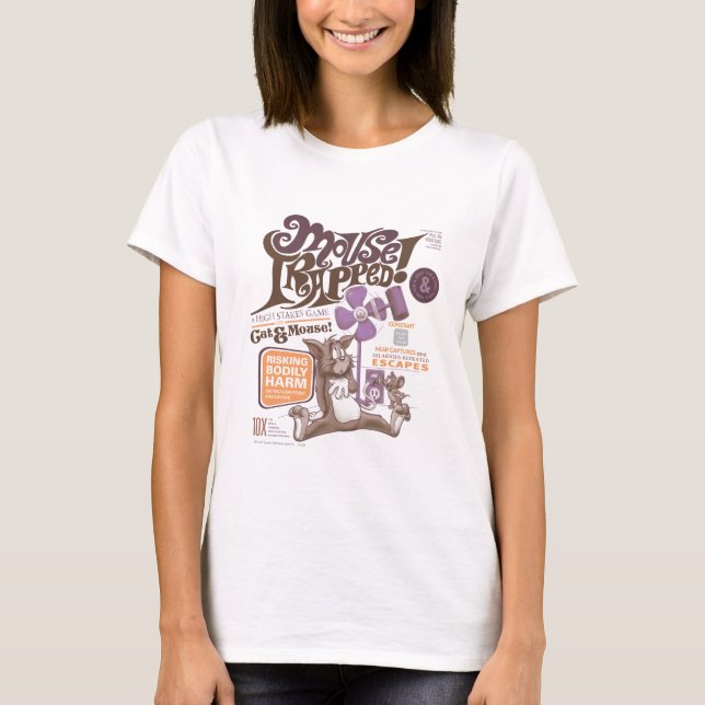 Tom and Jerry Mouse Trapped T-Shirt (Front)