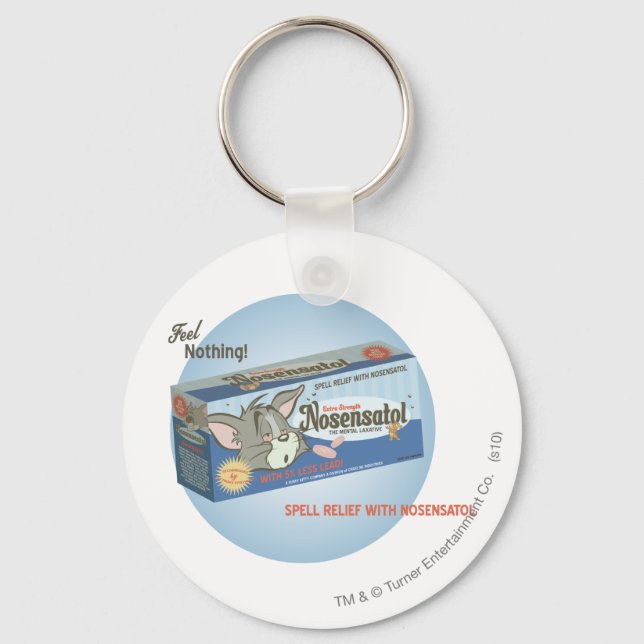 Tom and Jerry Nosensatol 2 Key Ring (Front)