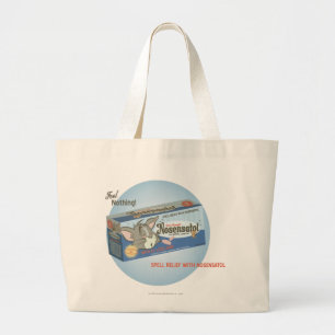 Tom and Jerry Nosensatol 2 Large Tote Bag