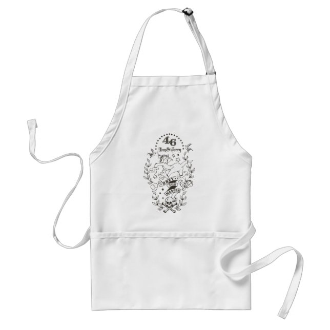 Tom and Jerry Obey The Master 1 Standard Apron (Front)
