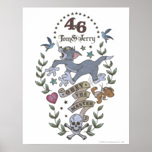 Tom and Jerry Obey The Master 2 Poster