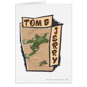 Tom and Jerry On A Tan Couch