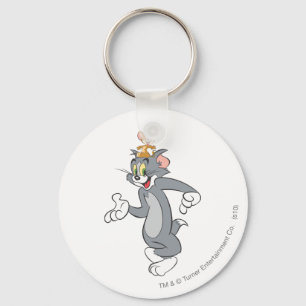 Tom and Jerry Pair Key Ring