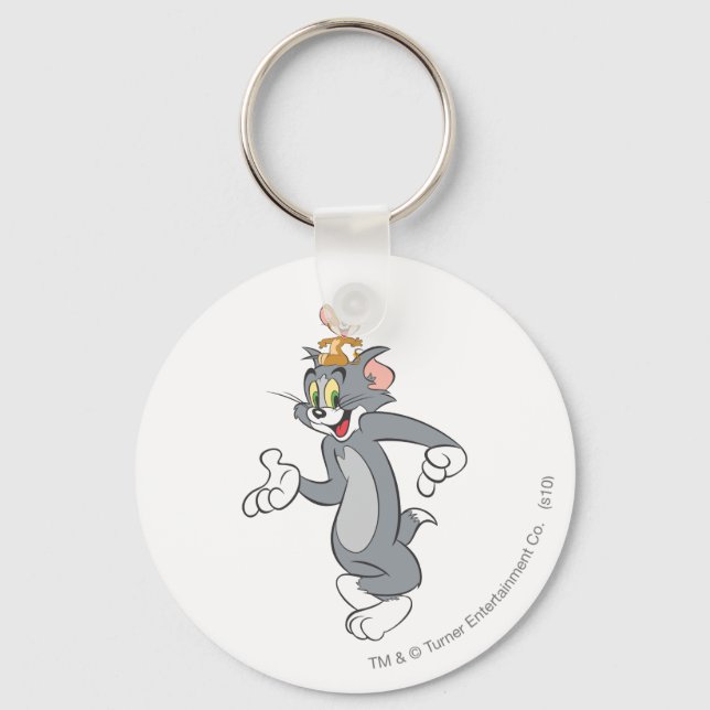 Tom and Jerry Pair Key Ring (Front)