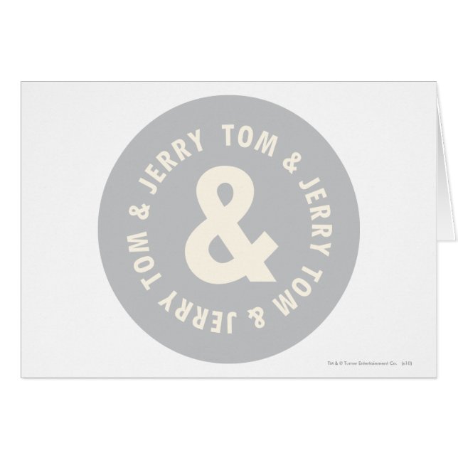 Tom and Jerry Round Logo 1 (Front Horizontal)