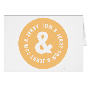 Tom and Jerry Round Logo 5