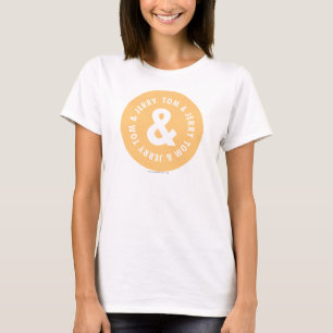 Tom and Jerry Round Logo 5 T-Shirt