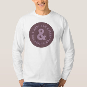 Tom and Jerry Round Logo 9 T-Shirt