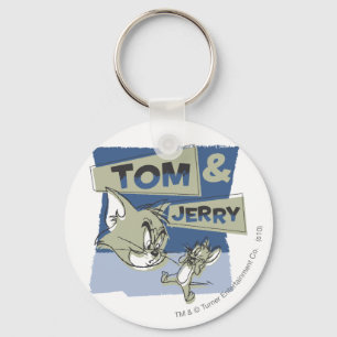 Tom and Jerry Scaredey Mouse Key Ring