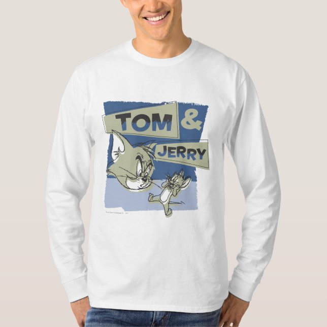 Tom and Jerry Scaredey Mouse T-Shirt (Front)