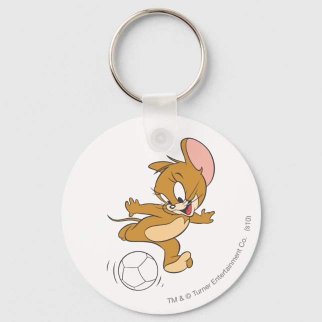 Tom and Jerry Soccer (Football) 2 Key Ring (Front)