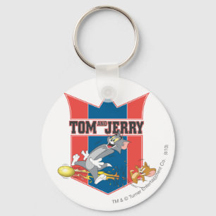 Tom and Jerry Soccer (Football) 7 Key Ring
