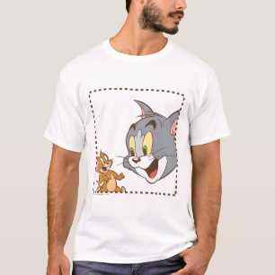 Tom and Jerry Stamp T-Shirt