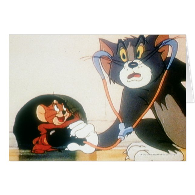 Tom And Jerry Stethescope (Front Horizontal)