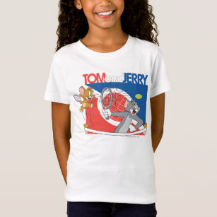 Tom and Jerry Tennis Stars 4 T-Shirt