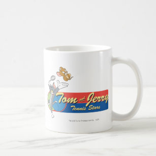 Tom and Jerry Tennis Stars 6 Coffee Mug