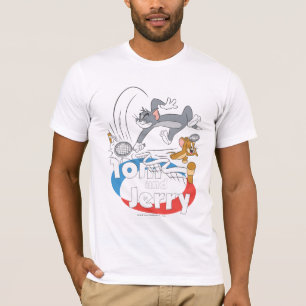 Tom and Jerry Tennis Stars 7 T-Shirt