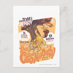 Tom and Jerry The Cats Me-Ouch Postcard