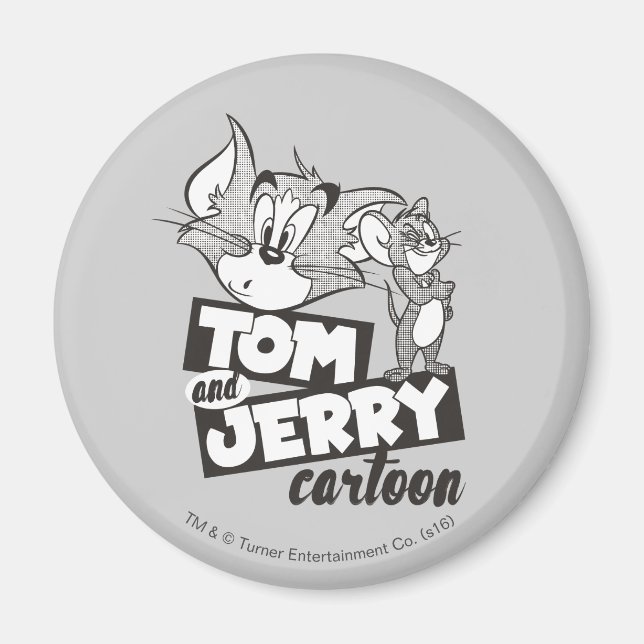 Tom And Jerry | Tom And Jerry Cartoon Magnet (Front)