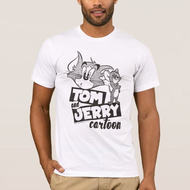 Tom And Jerry | Tom And Jerry Cartoon T-Shirt (Front)