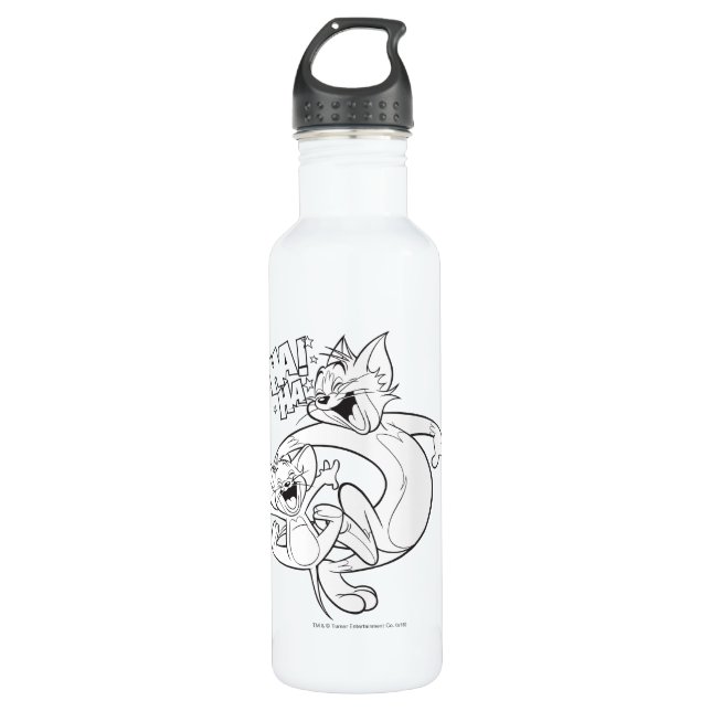 Tom And Jerry | Tom And Jerry Laughing 710 Ml Water Bottle (Front)
