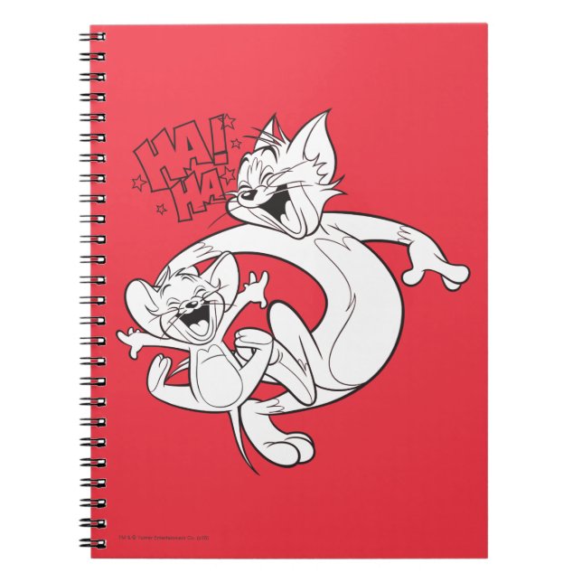 Tom And Jerry | Tom And Jerry Laughing Notebook (Front)