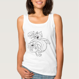 Tom And Jerry   Tom And Jerry Laughing T-Shirt