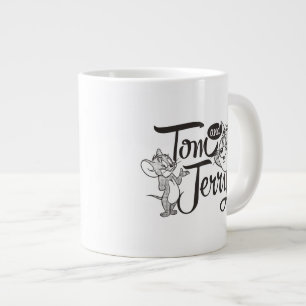 Tom And Jerry   Tom And Jerry Looking Sweet Large Coffee Mug