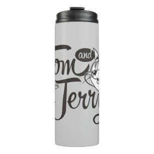 Tom And Jerry   Tom And Jerry Looking Sweet Thermal Tumbler