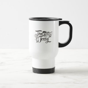 Tom And Jerry   Tom And Jerry Looking Sweet Travel Mug