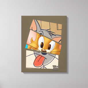 Tom And Jerry Tom And Jerry Mashup Canvas Print