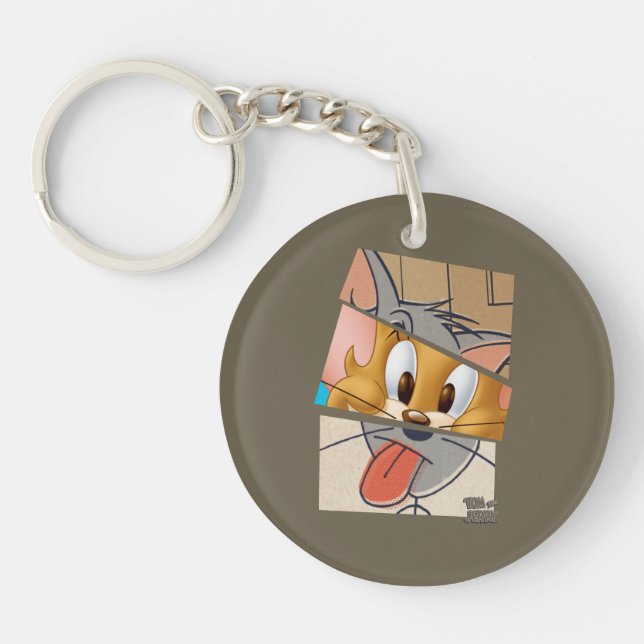 Tom And Jerry | Tom And Jerry Mashup Key Ring (Front)
