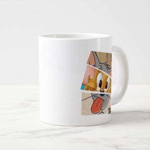 Tom And Jerry   Tom And Jerry Mashup Large Coffee Mug