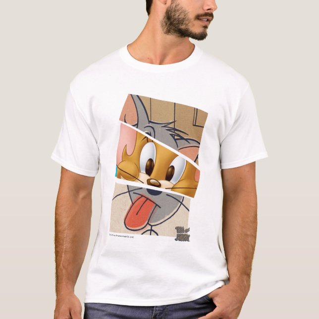 Tom And Jerry | Tom And Jerry Mashup T-Shirt (Front)