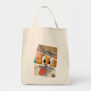 Tom And Jerry   Tom And Jerry Mashup Tote Bag