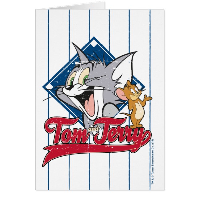 Tom And Jerry | Tom And Jerry On Baseball Diamond (Front)