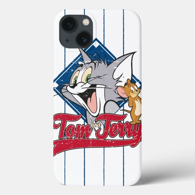 Tom And Jerry | Tom And Jerry On Baseball Diamond Case-Mate iPhone Case (Back)