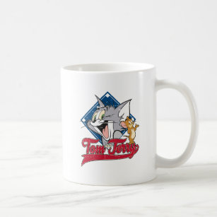 Tom And Jerry   Tom And Jerry On Baseball Diamond Coffee Mug