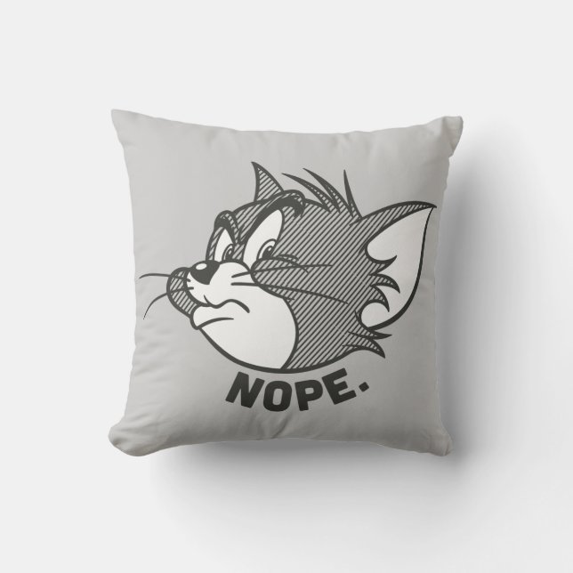 Tom And Jerry | Tom Says Nope Cushion (Front)