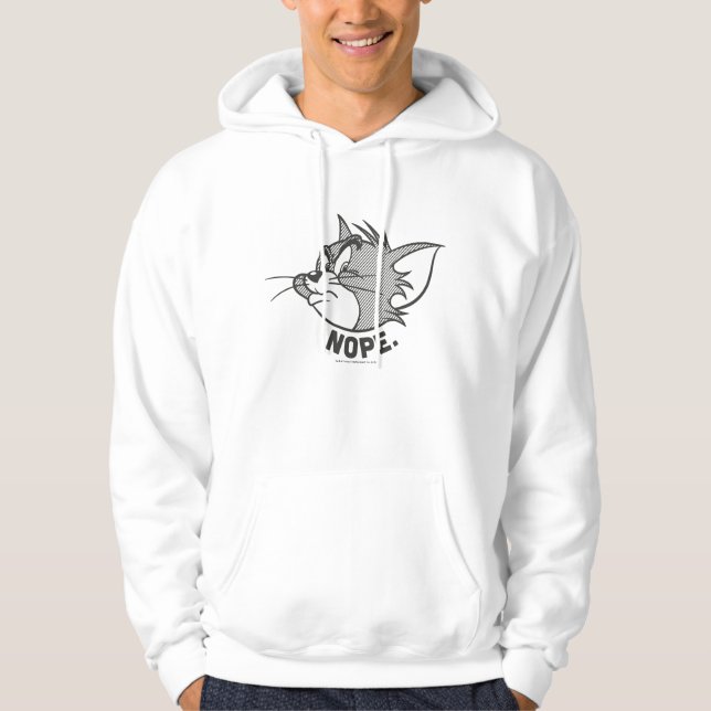 Tom And Jerry | Tom Says Nope Hoodie (Front)