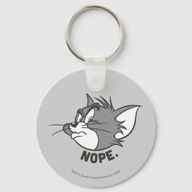 Tom And Jerry | Tom Says Nope Key Ring (Front)