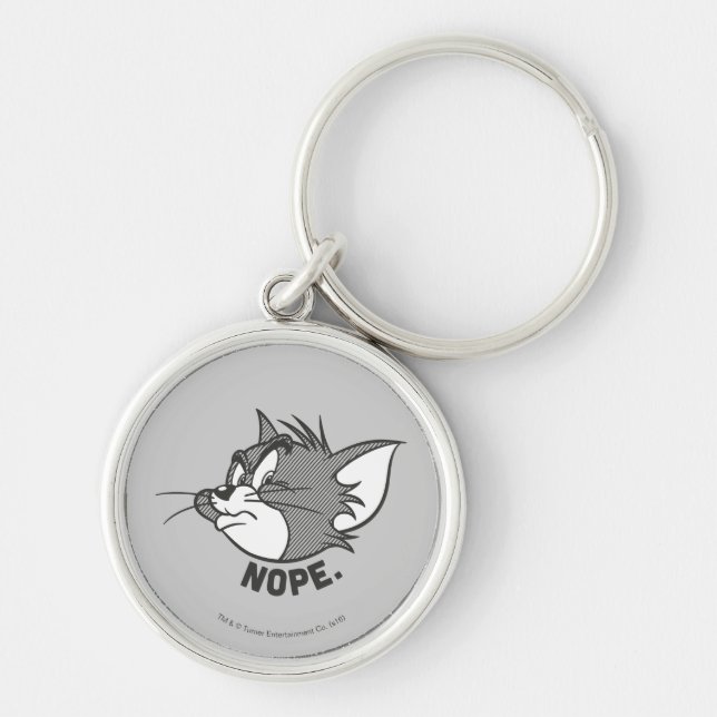 Tom And Jerry | Tom Says Nope Key Ring (Front)