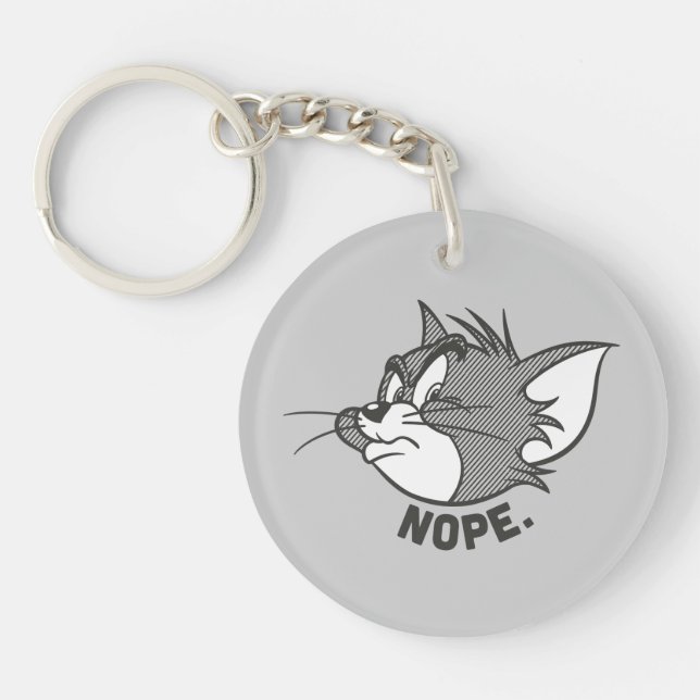 Tom And Jerry | Tom Says Nope Key Ring (Front)