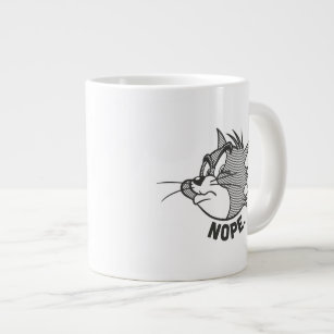 Tom And Jerry   Tom Says Nope Large Coffee Mug