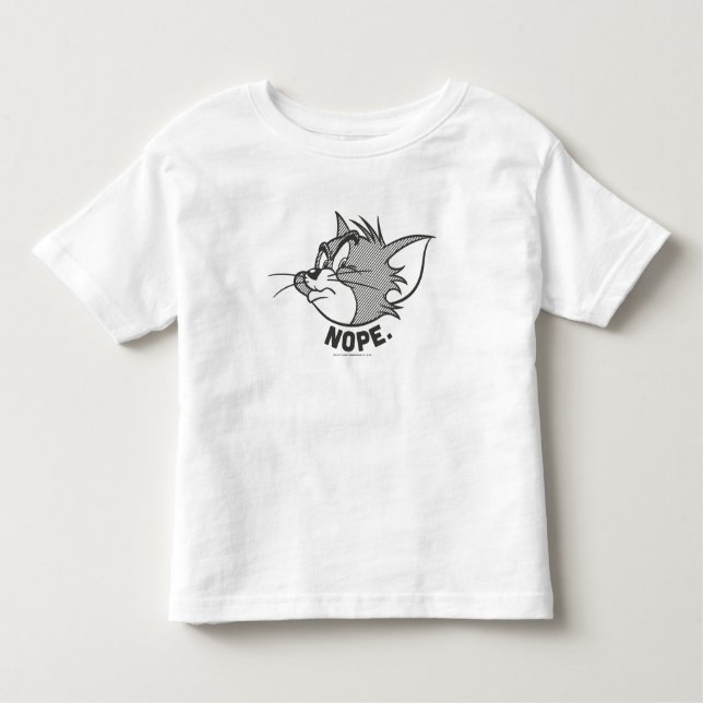 Tom And Jerry | Tom Says Nope Toddler T-Shirt (Front)