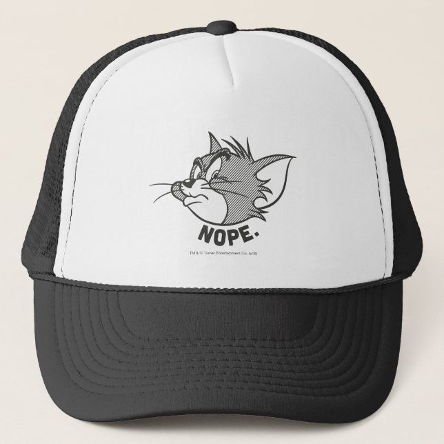 Tom And Jerry | Tom Says Nope Trucker Hat (Front)