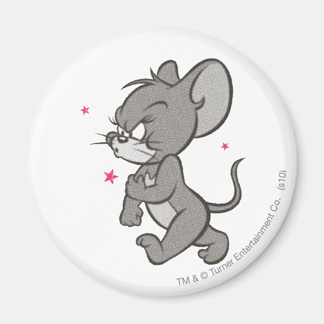 Tom and Jerry Tough Mouse 1 Magnet (Front)