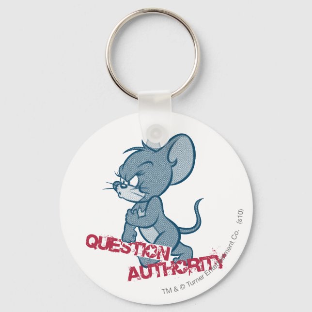 Tom and Jerry Tough Mouse 2 Key Ring (Front)