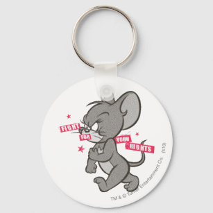 Tom and Jerry Tough Mouse 3 Key Ring